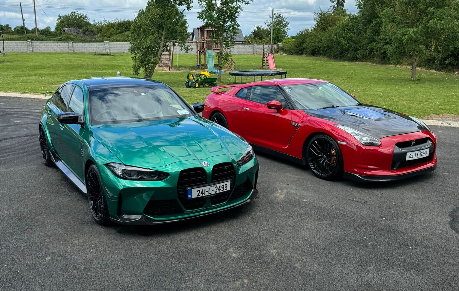 BMW M3 and Nissan GT-R